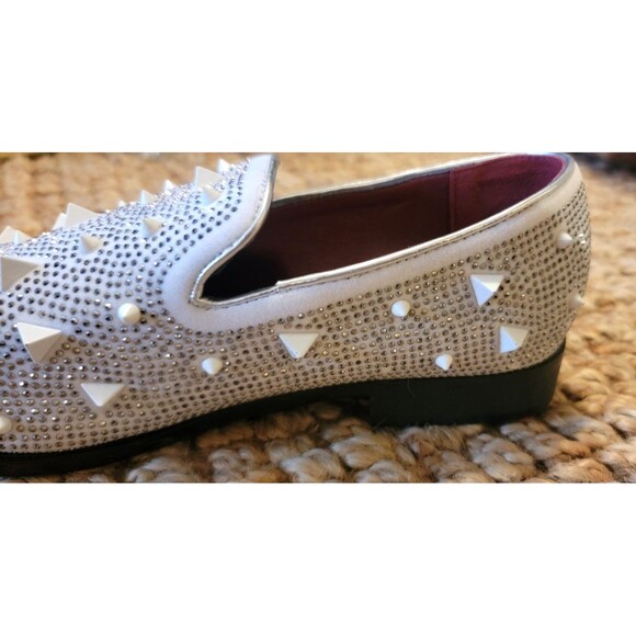 Alberto Fellini SPK24 Men Formal Slip-on Tuxedo Shoes Spiked Fashion 9.5 w box main image 9